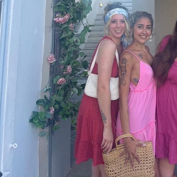 Red & White Striped Dress Max Studio - Picture 6 of 6